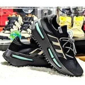 adidas gazelle silver green womens Adidas Mens NMD S1 RYAT Shoes – Extra Butter